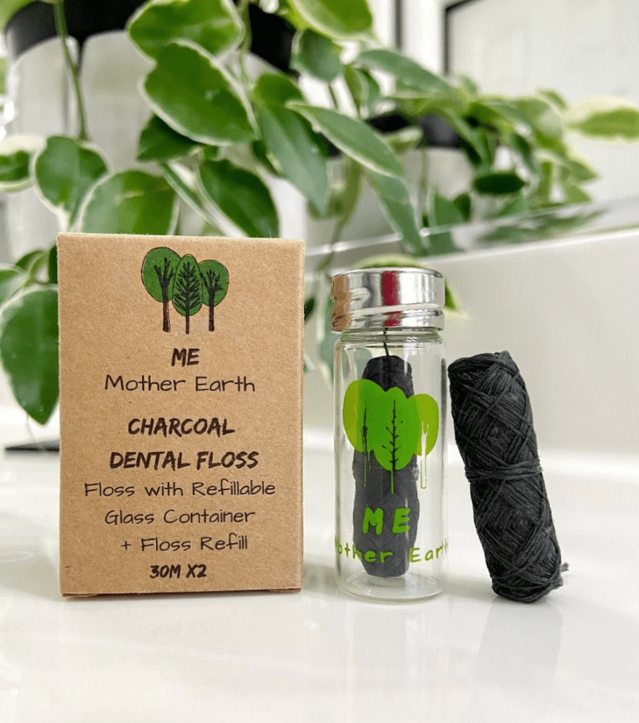 Me Mother Earth Bamboo Charcoal Dental Floss